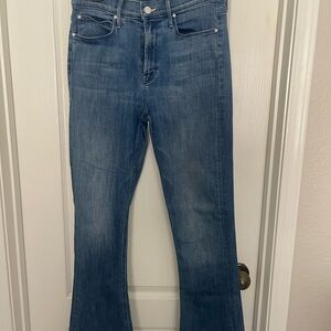 MOTHER Flare Jeans in Classic Blue